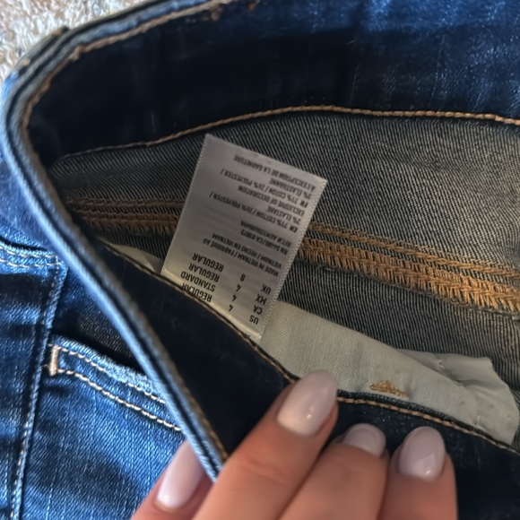 American Eagle Outfitters Dark Wash Jeans - Picture 4 of 7